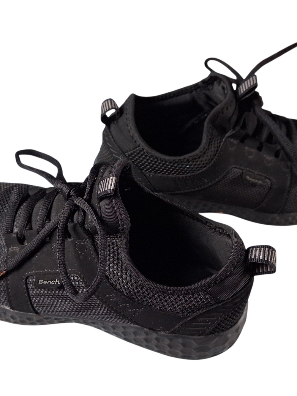 Bench Black Women's Athletic Lace-Up Sneakers